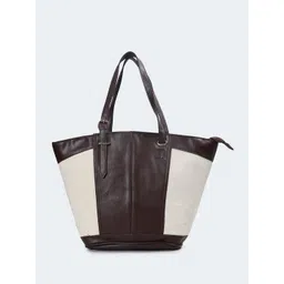 max Colourblocked Structured Tote Bag-picture-33