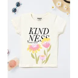 max Girls Cotton Graphic Printed T-Shirt-picture-26
