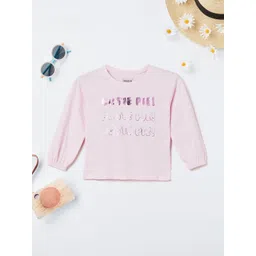 max Girls Cotton Typography Long Sleeves Printed T-shirt-picture-15