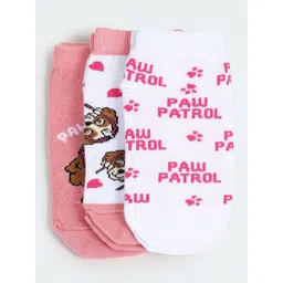 max Girls Pack Of 3 Printed Ankle-Length Socks-picture-17