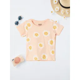 max Girls Printed Applique T-shirt-picture-30