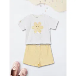 max Girls Printed Top with Shorts-picture-34