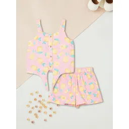 max Girls Printed Top with Shorts-picture-57