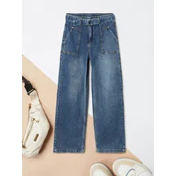 max Girls Regular Fit Mid-Rise Cotton Jeans-picture-37