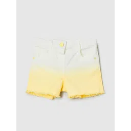 max Girls Regular Fit Mid Rise Cotton Ombre Regular Shorts-picture-28