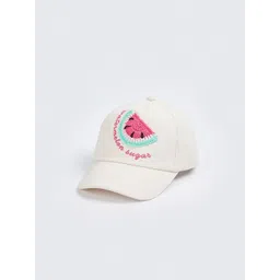 max Girls Watermelon Embroidered Pure Cotton Baseball Cap-picture-36