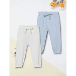 max Infant Boys Pack Of 2 Back Applique Pure Cotton Joggers-picture-16