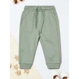 max Infants Boys Mid- Rise Pure Cotton Joggers-picture-22