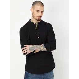 max Men Flared Sleeves Thread Work Kurta-picture-21