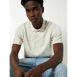 max Men Floral Printed Polo Collar T-shirt-picture-42