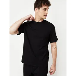 max Men Solid Round Neck Cotton T-shirt-picture-30