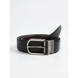 max Men Textured Leather Reversible Belt-picture-14