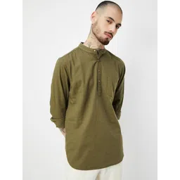 max Men Thread Work Pathani Kurta-picture-31