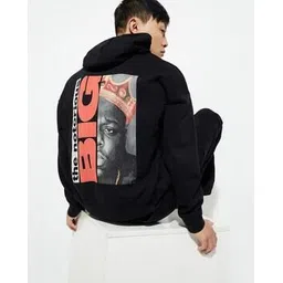 max Men Typographic Print Loose Fit Hoodie with Kangaroo Pocket-picture-27