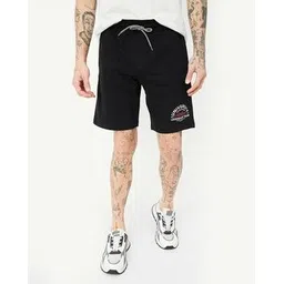 max Men Typographic Print Regular Fit City Shorts-picture-45