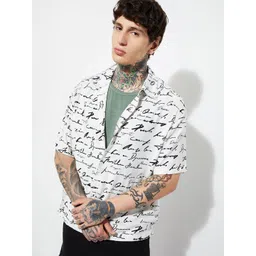 max Men Typography Printed Casual Shirt-picture-43