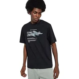 max Men's Cotton Regular Fit URB_N Graphic T-Shirt-picture-44