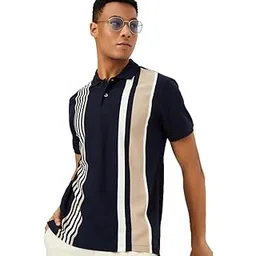 max Men's Striped Regular Fit T-Shirt-picture-53