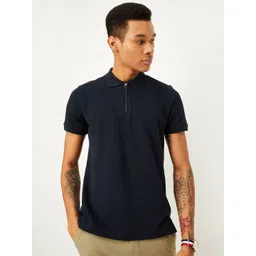 max Polo Collar Short Sleeves Regular Fit Cotton T-shirt-picture-38