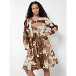 max Print Fit & Flare Dress-picture-11