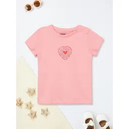max RASPY Girls Typography Printed Pure Cotton T-Shirt-picture-47