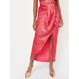 max Shimmer Embellished A-Line Midi Skirts-picture-19