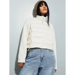 max Women Colourblocked Lightweight Puffer Jacket-picture-32