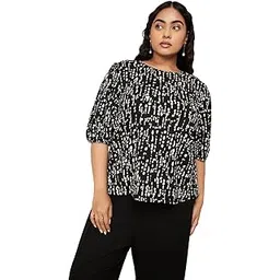 max Women Cotton Blend Regular Fit Top-picture-21