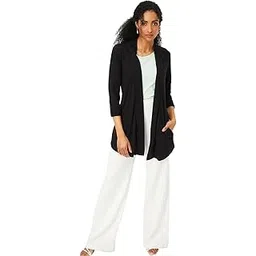 max Women Cotton Open Front Shrug-picture-25