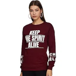 max Women Cotton Printed Round Neck Sweatshirt-picture-25