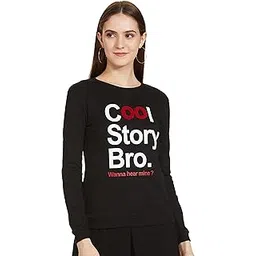 max Women Cotton Printed Round Neck Sweatshirt-picture-18