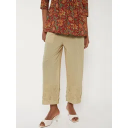 max Women Embroidered Cropped Ethnic Palazzos-picture-40