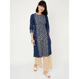 max Women Ethnic Motifs Thread Work Kurta-picture-51