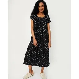 max Women Floral Print Nightgown-picture-15