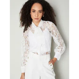 max Women Mandarin Collar Top-picture-20