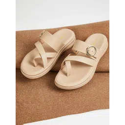 max Women Open Toe Flats with Bows-picture-40