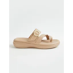 max Women Open Toe Flats with Bows image 5