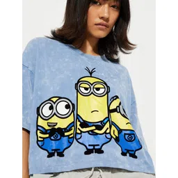 max Women Printed Extended Sleeves Pockets T-shirt-picture-42