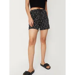 max Women Printed Pure Cotton Lounge Shorts-picture-45