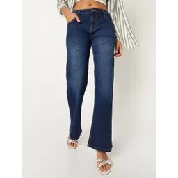 max Women Regular Fit Mid-Rise Light Fade Jeans-picture-32