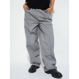 max Women Regular Fit Mid-Rise Parachute Trousers-picture-43