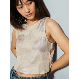 max Women Solid Round Neck Cotton Top-picture-28