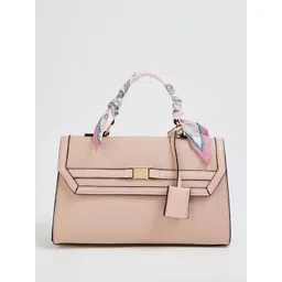 max Women Solid Structured Satchel Bag-picture-43