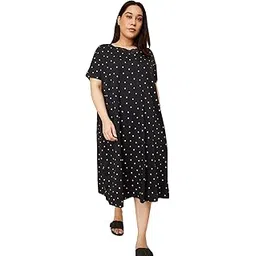 max Women's Cotton Blend Classic Night Shirt-picture-22