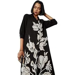 max Women's Cotton Blend Regular Maxi Kurta Set-picture-33