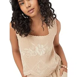 max Women's Cotton Floral Regular Fit Top-picture-40