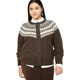 max Women's Poly Spandex Casual Cardigan-picture-49