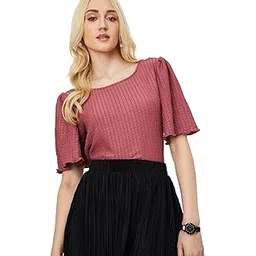 max Women's Polyester Regular Fit Top-picture-48