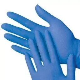 Max Plus Surgical Hand Gloves Disposable Nitrile Blue Size L (Pack of 1 Pair)-picture-12