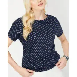 Women Regular Fit Round-Neck T-Shirt-image-2